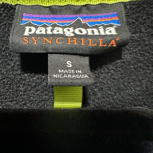 Patagonia Women's Vintage Synchilla Fleece Pullover 1/4 Snap Fleece Jacket Sz S - Picture 4 of 4